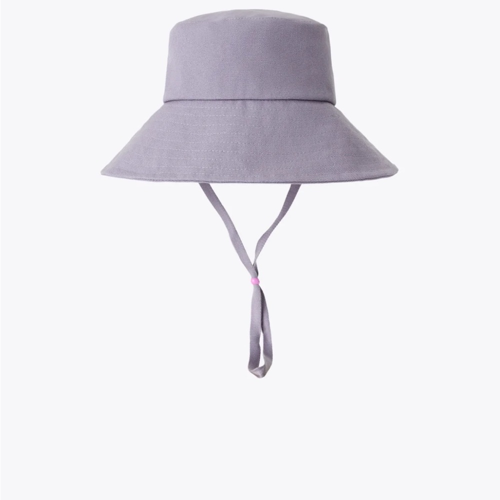 Beis kids utility Purple Bucket Hat with Chin Strap